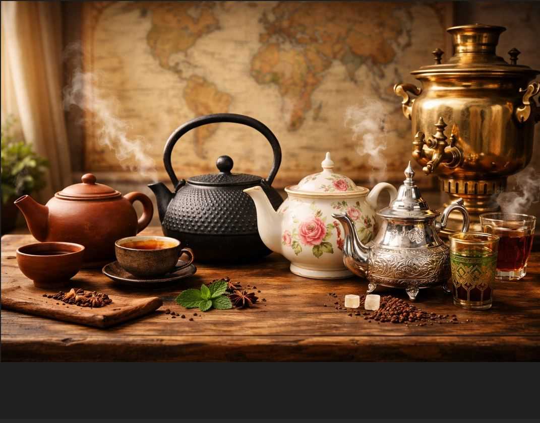 Around the World in a Teapot: A Global Journey Through Tea Vessels