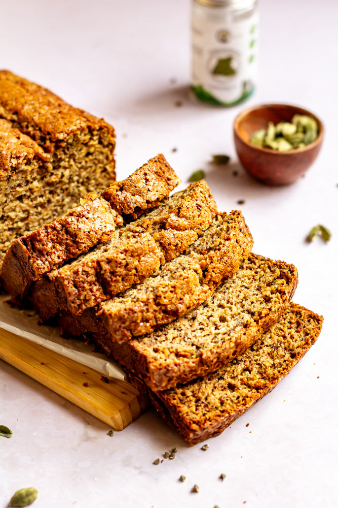 Cardamom & Earl Grey Banana Bread