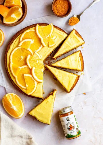Turmeric Citrus Snack Cake