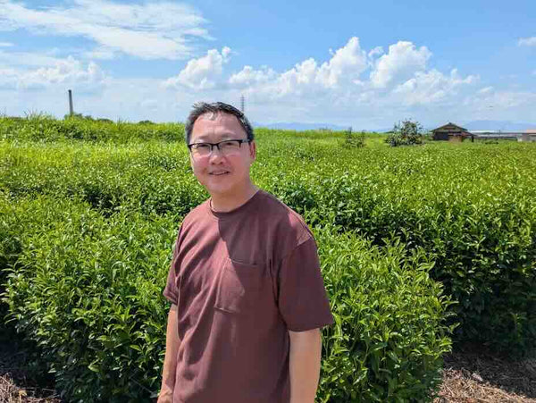 We personally visit every farm we source from. At the Uji tea gardens near Ky...