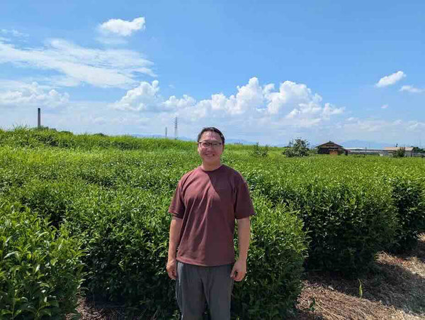 We personally visit every farm we source from. At the Uji tea gardens.