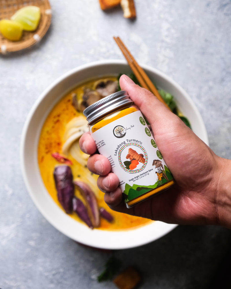 Lakadong Turmeric: Pure Spice with Highest Curcumin (48g) hover image