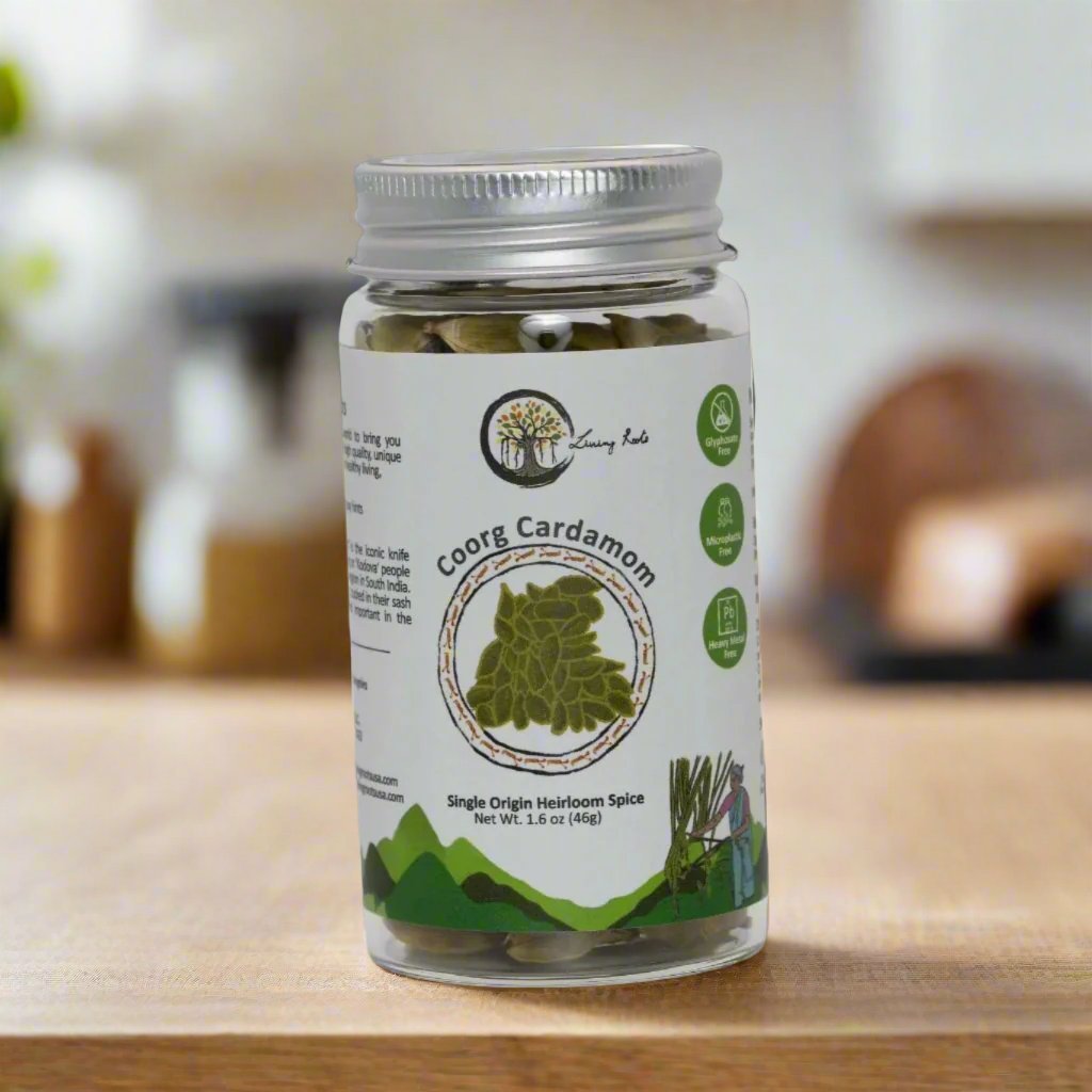 Cardamom in a bottle